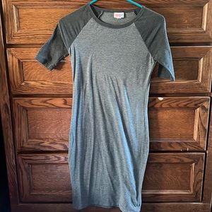 LulaRoe Grey Julia Dress